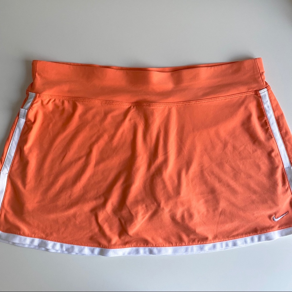 Nike Dri-Fit Skort in Orange